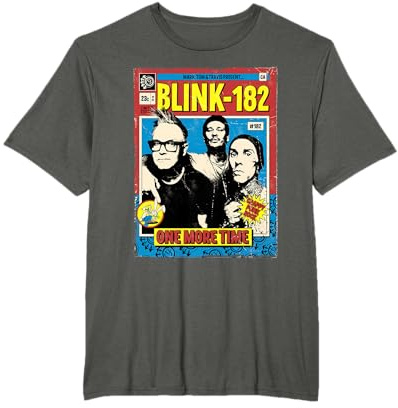 Offizieller Blink-182 One More Time Comic T-Shirt