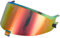 POIBNZ Visiera per Casco per Shark Spartan GT/GT PRO/Spartan RS, Visiera Colorata Lenti per Caschi da Moto, Lenti del Parabrezza del Casco Ricambio per Visiera Protettiva,C Red Gold