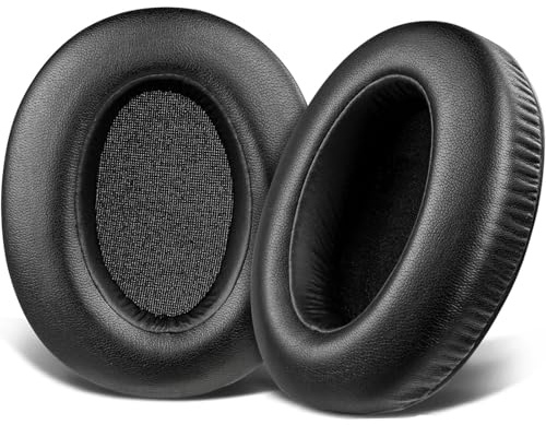Replacement XB910N Earpads for Sony WH-XB910N Over-Ear Headphones - Premium Protein Leather Memory Foam, Noise Isolating Fit (Compatible with WH-XB910N, Black)