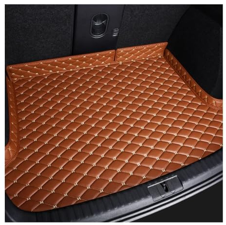 Kofferraumwanne Kompatibel Mit Benz Für E Klasse W213 W211 W212 Kunstleder Maßgeschneiderte Kofferraummatte Innen(Braun,for W211 2003-2008)