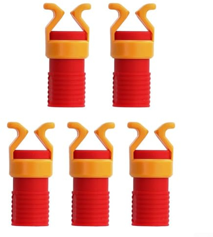 Porte-vis en plastique ABS pour tournevis et clés en L – 40 x 15 mm – Manchon de fixation magnétique pour embouts, pince anti-âge pour outils de travail du bois, (5 pièces)