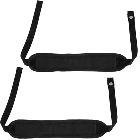 Gogogmee Dragonnes pour Bâtons de Randonnée en Nylon, Lot de 2 Dragonnes de Rechange Violet Fin, Sangle Élastique pour Canne de Marche et Ski, Maintien Antidérapant pour Randonnée