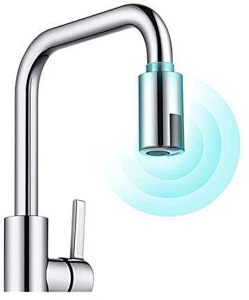 Robinets de lavabo de salle de bain, Robinets de cuisine intelligente Capteur intelligent Adaptateur robinet sans contact