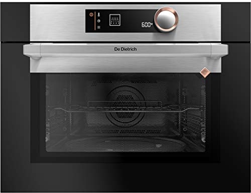 Micro ondes Combiné Encastrable De Dietrich DKC7340X - Micro-Ondes combiné Intégrable Inox et noir - 40 litres - 1000 W