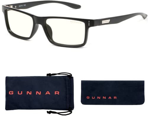 Gunnar Gaming- und Computerbrille Vertex +2.0 Stärke - 35% Blaulicht-Filter, 100% UV-Schutz - Augenschonende Blaulicht-Brille - Premium - Reduziert Augenbelastung