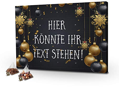 printplanet - Tee-Adventskalender XL mit eigenem Text und 24 hochwertigen Teefüllungen von Floragold® - Hintergrund 2-2023