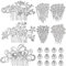 LYTIVAGEN 55 Stück Perlen Haarschmuck Kristall Haarnadeln Hochzeit Haarspangen Haarklammern Perlen Blumen Haarkamm Haare Brautschmuck Haarspiralen Strass Haar Curlies für Frau Mädchen und Braut