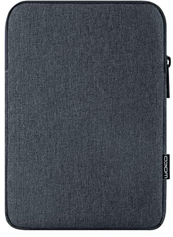 MoKo 13 Tablet Sleeve Adatto a 13 iPad Air M3 2025, iPad PRO M4/Air M2 2024, iPad PRO 12.9, Galaxy Tab S8+/S9+ 12.4, Borsa in Poliestere Adatta con Apple Pencil o Smart Keyboard, Grigio Siderale