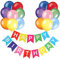 Striscione Buon Compleanno Palloncini Colorati Kit Decorazioni Compleanno Bandierine Festoni Compleanno Happy Birthday Ghirlanda Compleanno Donna Bambina