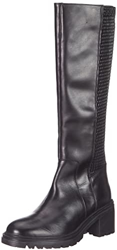 Geox D Damiana I, Stivali Donna, Nero (Black), 39 EU