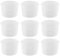 Disposable Measuring Cup JCBIZ 50pcs 10ml Laboratory Test Cups with Scales Transparent Mixing Cup Plastic Liquid Measuring Cups