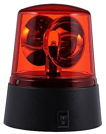 Abaodam Led-polizeilicht Led Rotierenden Leuchtfeuer Rundumleuchte Wasserdichtes Fahrzeuglicht Sicherheits-leuchtfeuer Led-warnleuchte Led-blinklicht Kind Plastik Miniatur Scheinwerfer