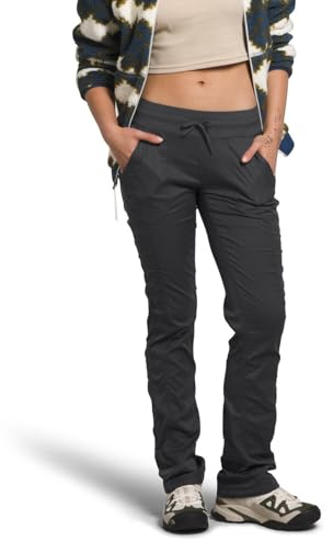 The North Face Women's Aphrodite 2.0 Pant - Moisture Wicking, Water Repellent Finish, UPF 40+ Protection, Asphalt Grey-NPF, X-Small