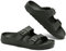YUHITYGZGS Pantoletten Damen Herren Sommer Bequem Weich Sandalen Schlappen Cozy Slides Original Mules Clogs Orthopädische Hausschuhe Foam Sandale Rutschfeste Badelatschen, Grün, EU 43-44
