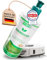 PUTZHELD® Bio Bodenreiniger für Wischroboter und Saugwischer • Dermatologisch getestet sehr gut • Reinigungsmittel für Saugwischer vegan und frei von Tierversuchen • Wischroboter Reinigungsmittel