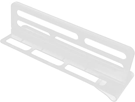 Angoily Space-saving Fridge Divider Easy Install Refrigerator Clip Divider Fridge Dividing Clip Daily Use Refrigerator Shelf Organizer