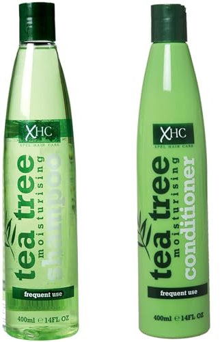 XHC Tea Tree Shampoo & Conditioner 400ml (Pack of 2)
