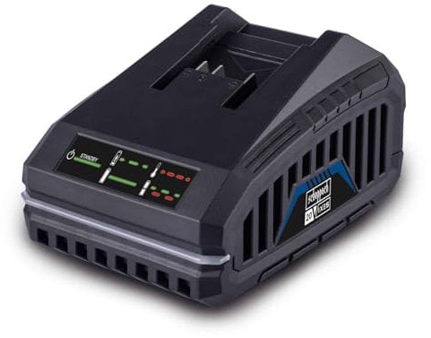 Scheppach SC4.5A 120W Battery Charger | 20V IXES Cordless Tools | 4.5A Fast Charge with LED & Wall Mount