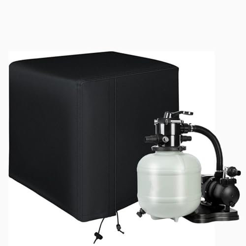 Copertura della pompa della piscina, copertura della pompa del filtro a sabbia | Telo completo resistente ai raggi UV in tessuto Oxford,Copertura pompa filtro piscina fuori terra per piscine, condizio