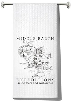 Mittelerde Küchentuch – Karte Lord Rings Geschenke (UK)