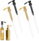 4-Pack Universal Fit Syrup Pump for Coffee Syrups, Beverage Dispensers, and Flavoring – Easy to Use, Durable Pump for Syrup Bottles – Fits Most 750ml to 1L Bottles