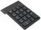 Phefop Mini 2.4G Tasti Numerici Senza Fili Cioccolato Tastiera Banca Cassiere Plug and Play Tastiera per Desktop
