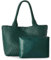 JOTOFIT Gewebte Tragetasche für Damen, modische Schultertasche mit Tragegriff oben, weiches veganes Leder, große gewebte Geldbörse, Handtasche
