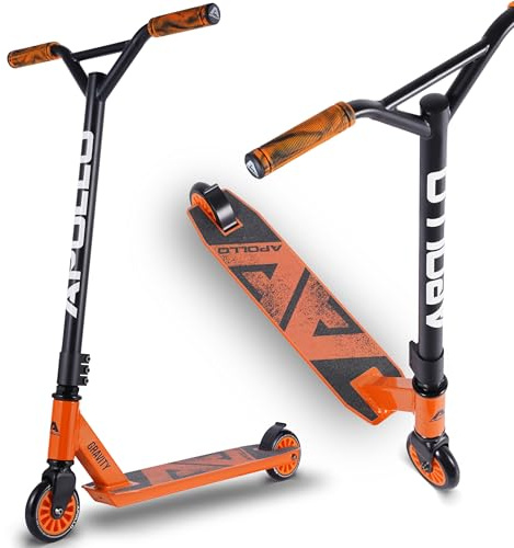 Apollo Stuntscooter Gravity - Fun-Kickscooter für Kinder und Teenager, Kinderroller, Trick Roller für Jungen und Mädchen ab 6 Jahren, Stunt Scooter auch für Beginner geeignet