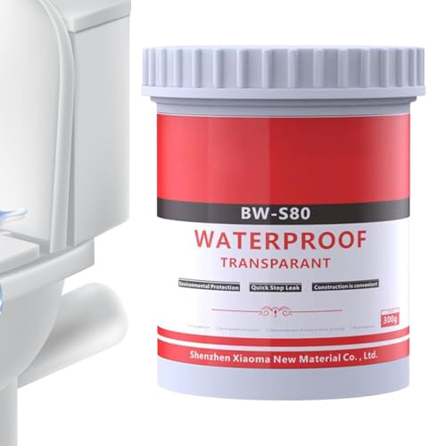 GkgWuxf Impermeable Sellador para Techos - Agente Invisible Antihumedad | Sellador Adhesivo Transparente Para Reparación De Fugas En Jardín Entrada Cocina Baño Ducha Ventana Techos Sótano Terrazas