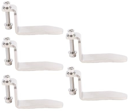 Cocoarm Pneumatic Nail Gun Hook Air Tool, Rafter Hook L-Shaped Stainless Steel 3mm Thick for Ladder Frame Belt with Compact Lightweight Design