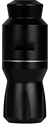 Penna per tatuaggio corto, cavo RCA in alluminio per aeromobili forte motore rotativo tatuaggio macchina per Shader Liner (Svart)