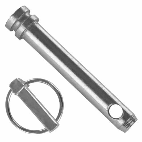 1x Oberlenkerbolzen | Kat 2 Ø 25mm | 142 mm Nutzlänge & 1x Klappsplint | 11x42 mm | Bolzen | Kategorie | Oberlenker | Frontlader | Dreipunktaufnahme | 3-Punkt | Traktor | Trecker