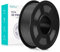 SUNLU PETG Filament 1,75 mm, 3D Druckerfilament PETG, Verbesserte Zähigkeit, Hohe Schlagfestigkeit, 3D Druckfilament 1,75 mm, Geeignet für die Meisten FDM 3D Drucker, 1kg Spule, Grau