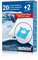 20 Staubsaugerbeutel passend für AEG-Staubsauger: VX4-1-EB, VX4-1-GM-T, VX4-1-IW-P, VX4-1-OR, VX4-1-PM-P, VX4-1-WR-A, VX4-1-WR-P, VX6-1-CB-P, VX6-1-C - hocheffizient, Mikrovlies mit Verschluss