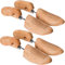 tectake 800592-2 Paar Lotusholz Schuhspanner, Abhilfe bei drückenden Stellen, Universell für Damen- und Herrenschuhe - diverse Größen (46-48 | Nr. 403013)