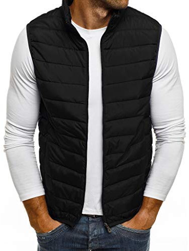 Gilet sans Manche Homme Hiver Chaud ÉPais Manteau Doudoune en Coton Grand Taille Mode Pas Cher Veste Polaire Vintage Velours Blouson