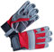 SWS Forst GmbH Leder Forsthandschuh Gartenhandschuh Super Grip mit Klettbandverschluss Gr.M
