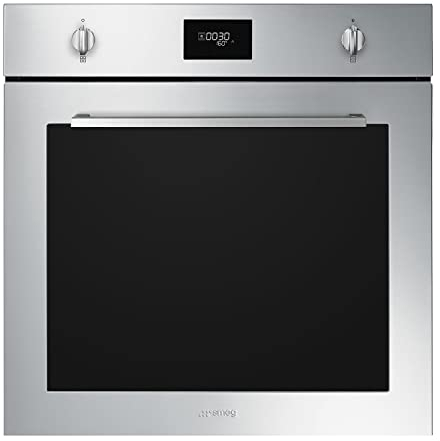 FOUR SMEG SFP6401TVX1 ELEMENTI INOX/VERRE NOIR
