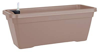 ARTEVASI Fioriera Autoirrigazione Venezia L 60 cm Tortora