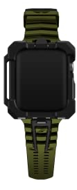 Element Case Special Ops Uhrenarmband und Gehäuse für Apple Watch Serie, Olivgrün/Schwarz, 45 mm, Militärisch