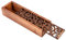 Federmäppchen Holz, Schreibwaren-Aufbewahrungs-Organisator Schule (#3 Symmetrischer Texturtyp) Hölzernes Federmäppchen Box Desktop (Strudel-Gras-Art)