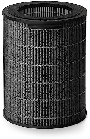 Filtro originale Philips 3-in-1, NanoProtect HEPA, carbone attivo, durata 12 mesi, protegge da polline, polvere, PM2,5, forfora di animali domestici, formaldeide, H2S, NH3 e TVOC (FY3437)