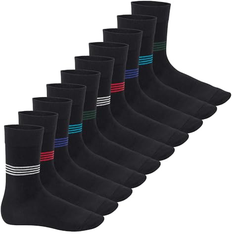 Footstar Herren Motiv Socken (10 Paar) Baumwoll Socken mit verschiedenen Mustern