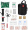 DAJASD Tactique Sac de Secours, 54PCS Tactique Militaire Traumatisme Trousse de Premiers Soins, Trousse Tactique Vide, Trousse Kit de Premiers, Trousse de Secours Militaire pour Maison Camping Chasse