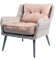TexDeko® Loungekissen Gartenpolster Set mit Rückenkissen für Rattanmöbel Gartenkissen Premium, Wasserabweisende Polsterauflage Sitzkissen Gartenmöbel 70x70x12cm + 70x40x12cm (Beige)