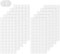 600Pcs Hook and Loop Dots, Self Adhesive Dots, Double Sticky Back Dots Sticky, 300Pair Hook and Loop Dots Double Sided Sticky Pads for Home, School, Office (White,Size:2mm)