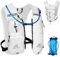 ONETOALL Gilet Hydratation Running Femme avec Poche à Eau de 2L, Sac Hydratation Running Homme Léger 6L, Gilet Trail pour Jogging Vélo Marathon Moto, 150 g
