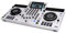 Denon DJ SC LIVE 4 WHITE Standalone DJ-Controller mit Stems auf 4-Decks, WLAN-Streaming, eingebauten Lautsprechern, Serato DJ & Virtual DJ kompatibel