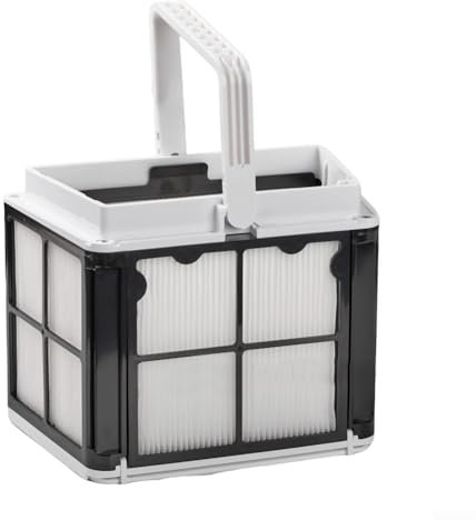 Sumsoctober Panier filtrant ultra fin compatible avec le robot nettoyeur de piscine Dolphin Active 15 pour E10 pour T25 et S100 haute efficacité ABS de remplacement du panneau filtrant