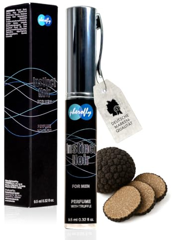 Pherofly® Instinct Noir extra starker Pheromon-Duft Herren Parfum mit schwarzem Edeltrüffel Parfüm Pheromone-Duft for man verführerische Formel im praktischen Reiseformat deutsche Markenqualität